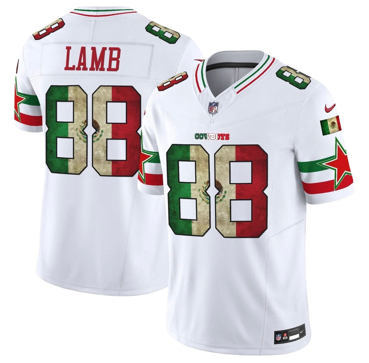 Cowboys Mexico Jersey Stitched-Pre order
