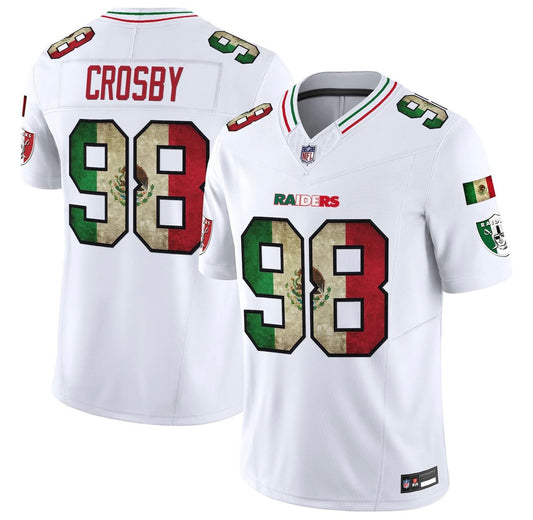 Raiders Mexico Jerseys Stitched-Pre order