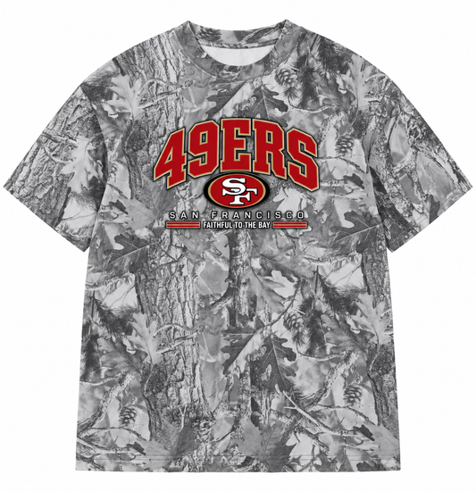 49ers Camo Tee